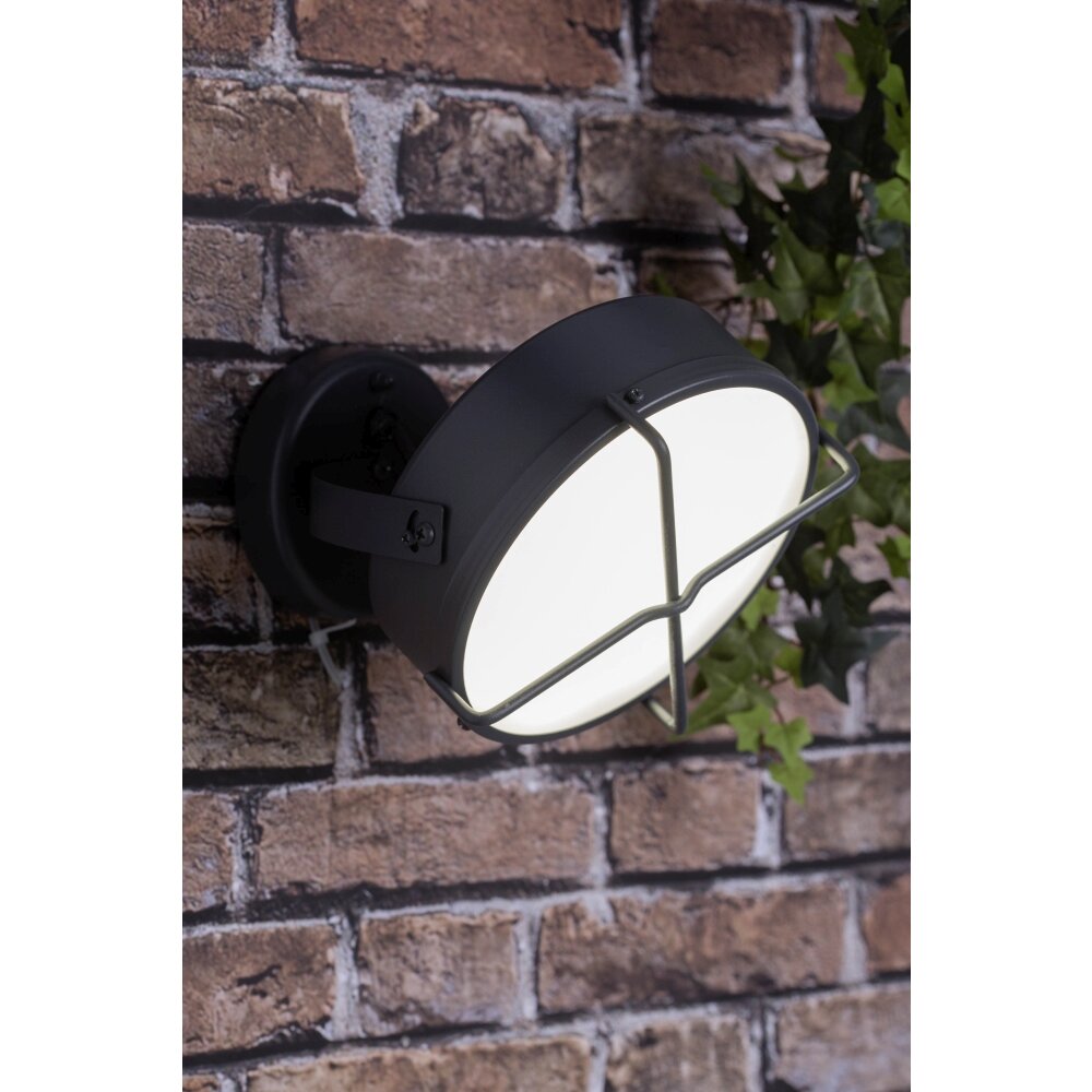 Brilliant Leuchten Nyx Außenwandleuchte LED Anthrazit, 1-flammig main product photo