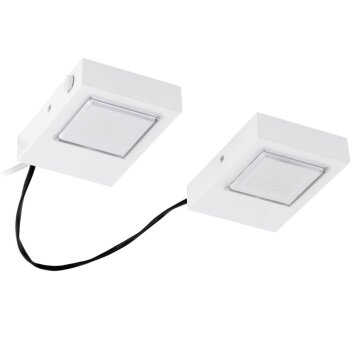 Eglo LAVAIO Kücheneinbauleuchte LED Weiß, 2-flammig