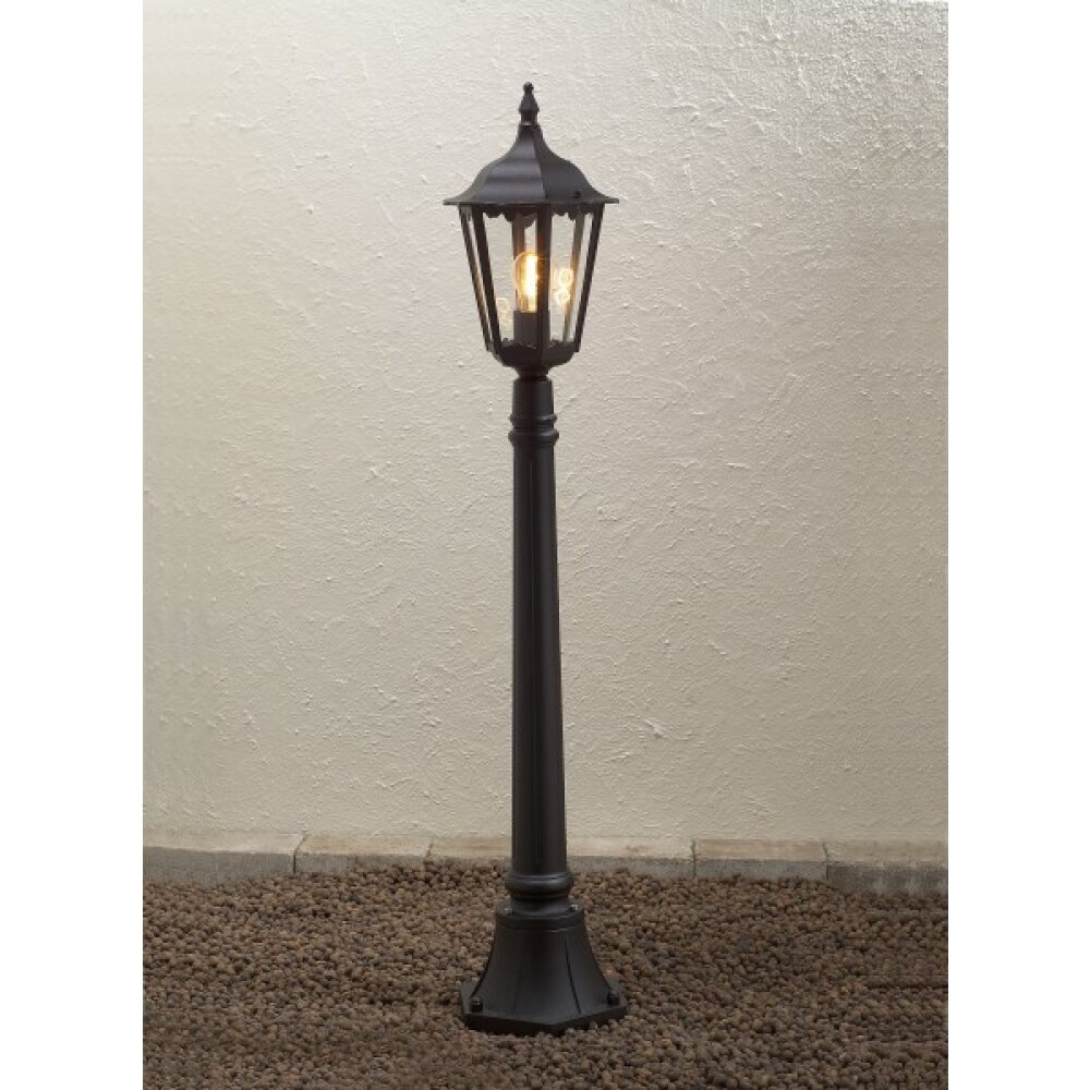 Konstsmide Firenze Wegeleuchte Schwarz, 1-flammig main product photo