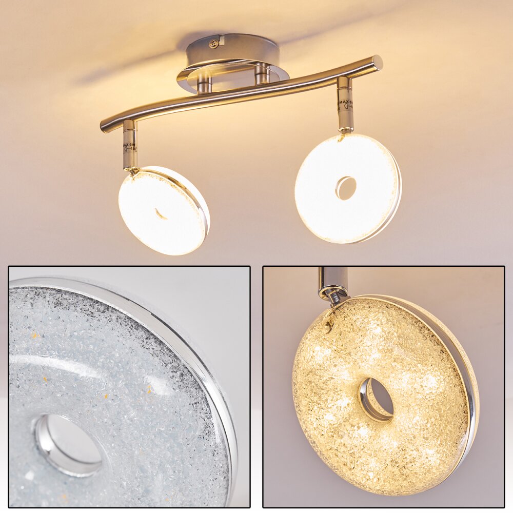 Donot Deckenleuchte LED Nickel-Matt, 2-flammig main product photo