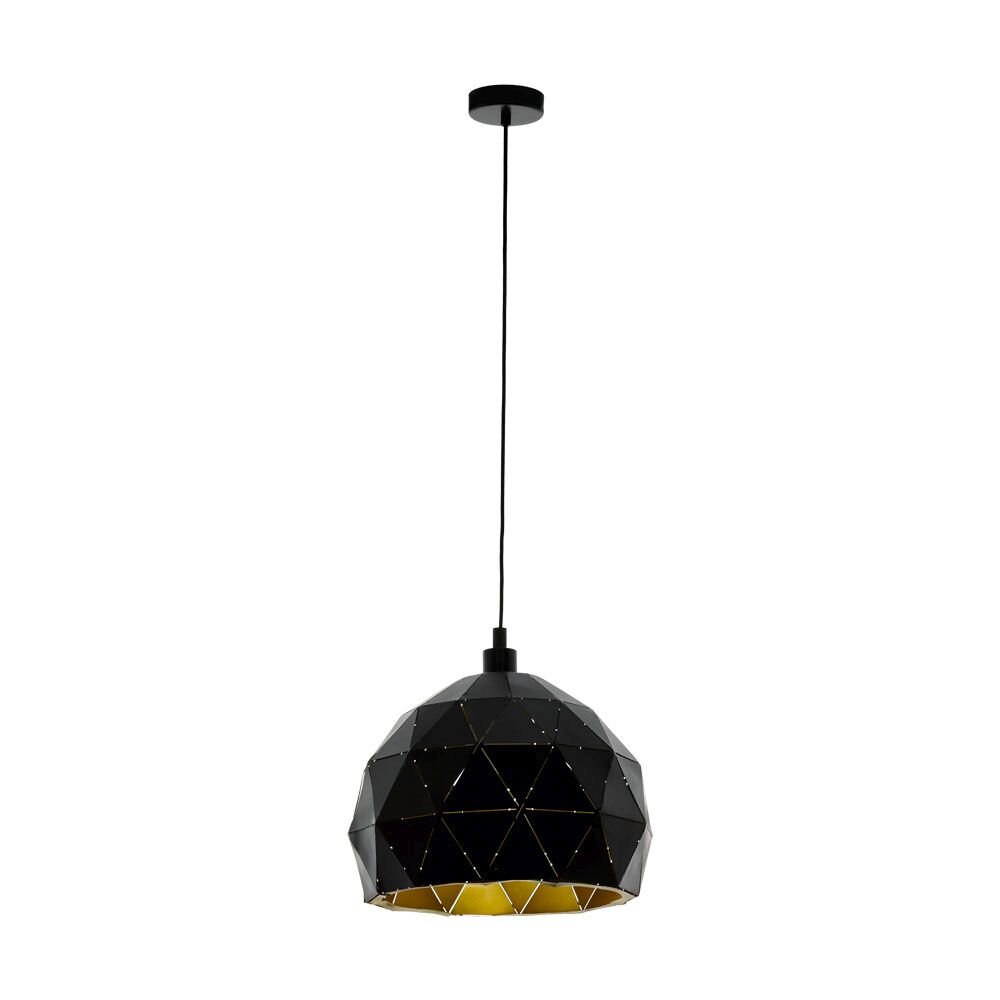 Eglo ROCCAFORTE Hängeleuchte Gold, Schwarz, 1-flammig main product photo