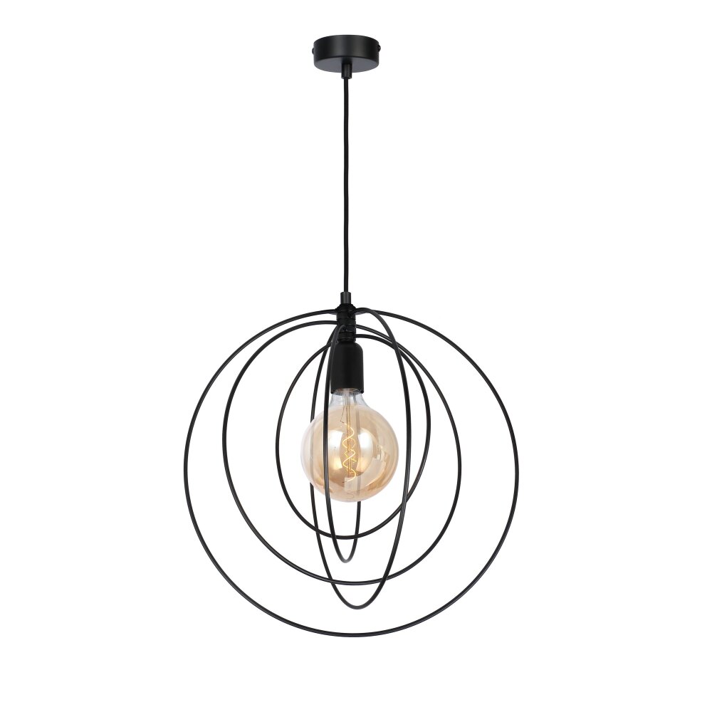 Globo SARINI Hängeleuchte Schwarz, 1-flammig main product photo