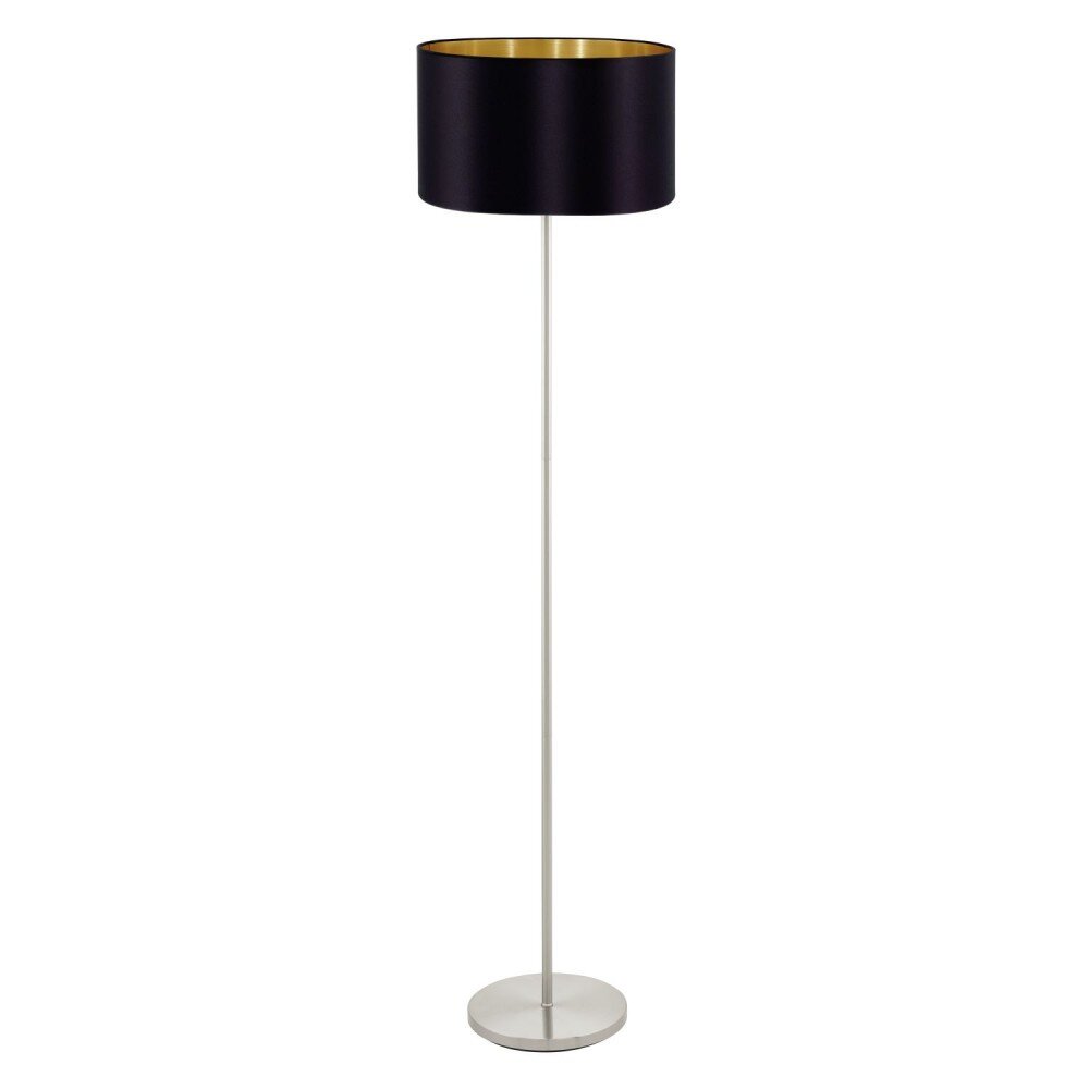 Eglo MASERLO Stehleuchte Nickel-Matt, 1-flammig main product photo