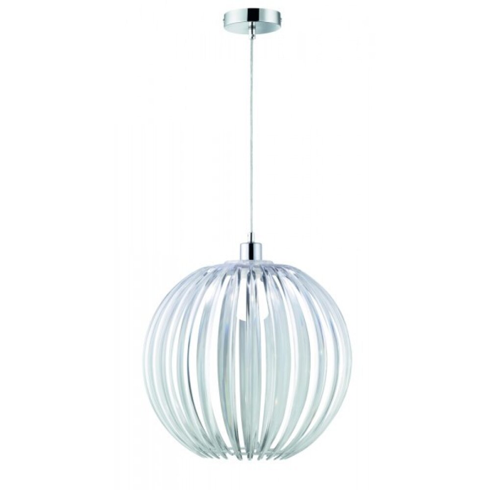 Trio Leuchten ZUCCA Pendelleuchte Transparent, Klar, 1-flammig main product photo