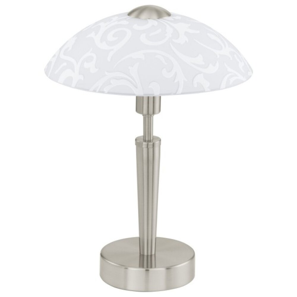 Eglo SOLO Tischleuchte Nickel-Matt main product photo
