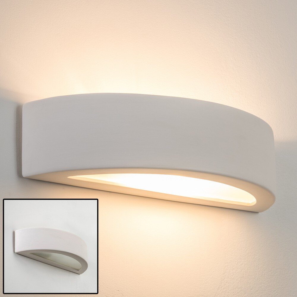 Montefalco Wandleuchte Weiß, 1-flammig main product photo