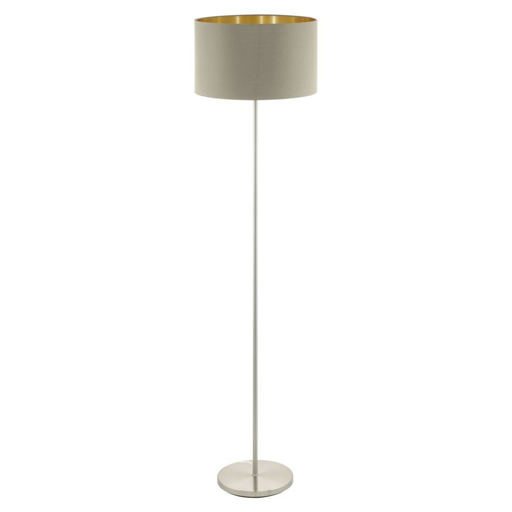 Eglo MASERLO Stehleuchte Nickel-Matt, 1-flammig main product photo