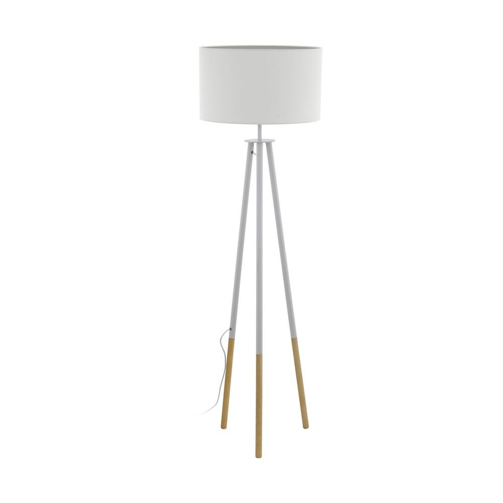Eglo BIDFORD Stehleuchte Braun, Weiß, 1-flammig main product photo