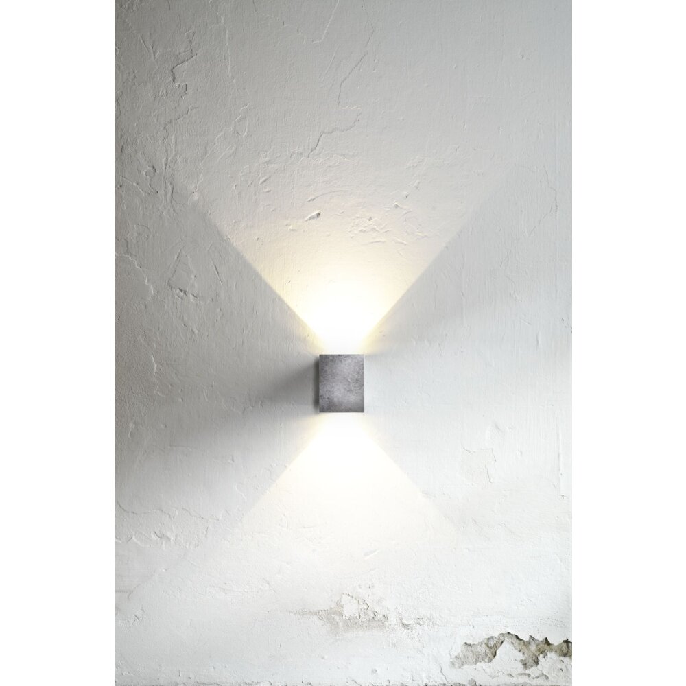 Nordlux CANTO KUBI Außenwandleuchte LED Verzinkt, 2-flammig main product photo