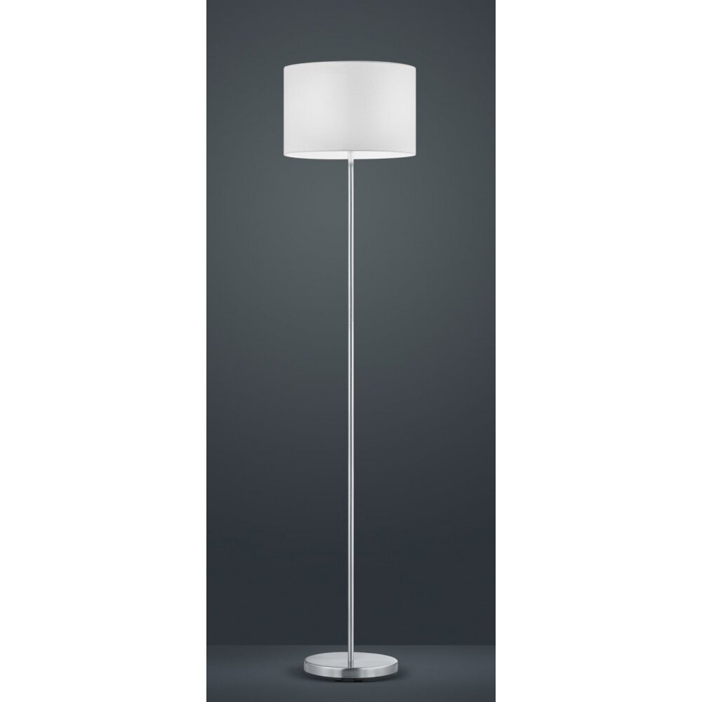 Trio Leuchten HOTEL Stehleuchte Nickel-Matt, 1-flammig main product photo