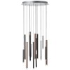 Brilliant Living Cembalo Pendelleuchte LED Braun, 16-flammig