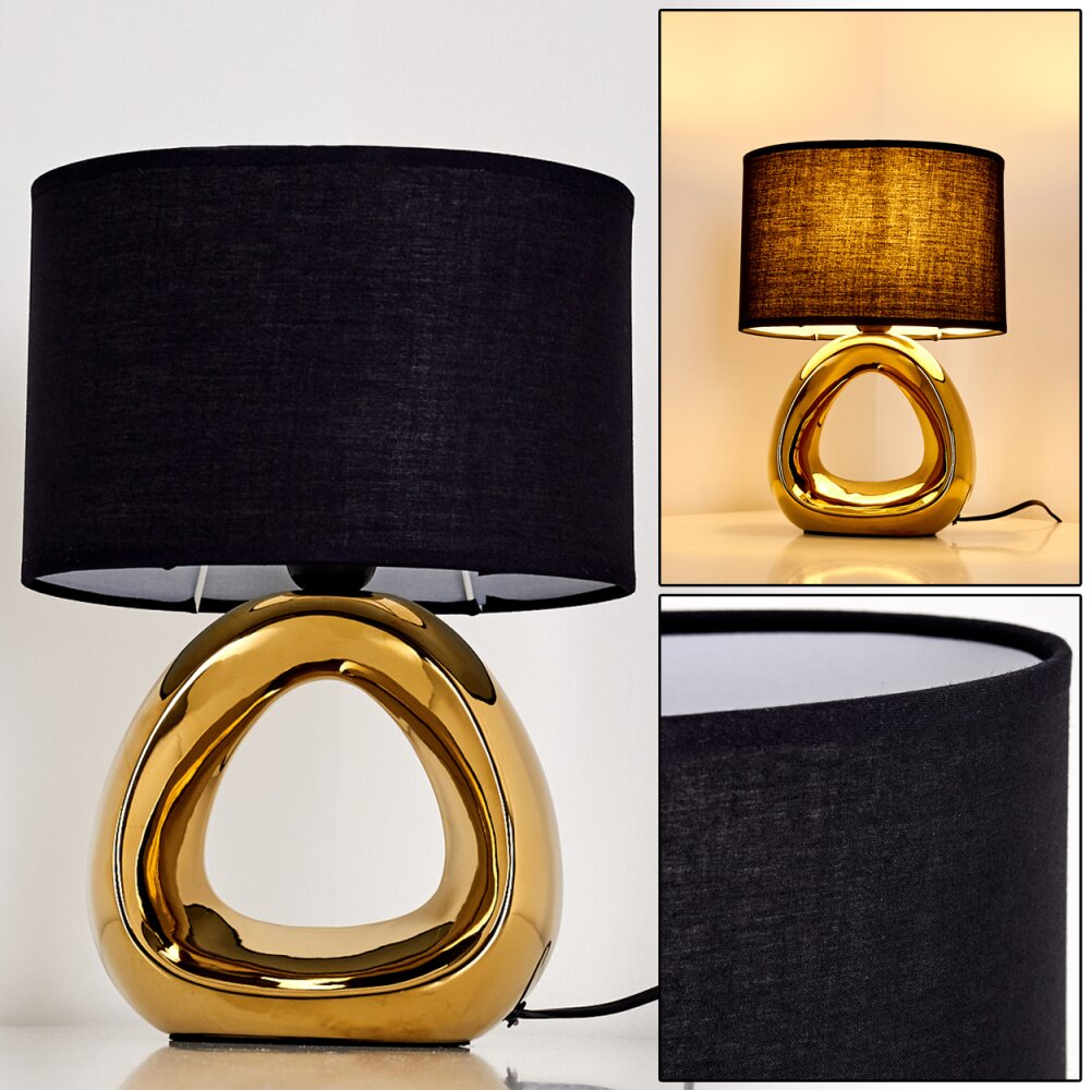 Morcote Tischleuchte Gold, 1-flammig main product photo