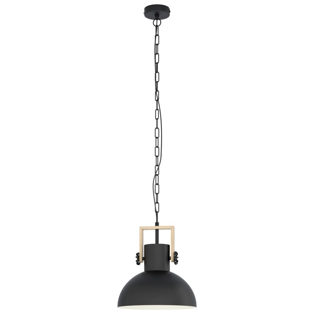 EGLO LUBENHAM Hängeleuchte Braun, Schwarz, 1-flammig main product photo