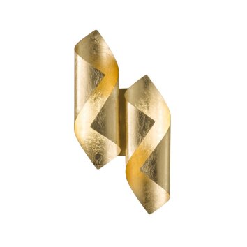 Wofi SAFIRA Wandleuchte LED Gold, 2-flammig