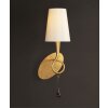 Mantra Paola Wandleuchte Gold, 1-flammig