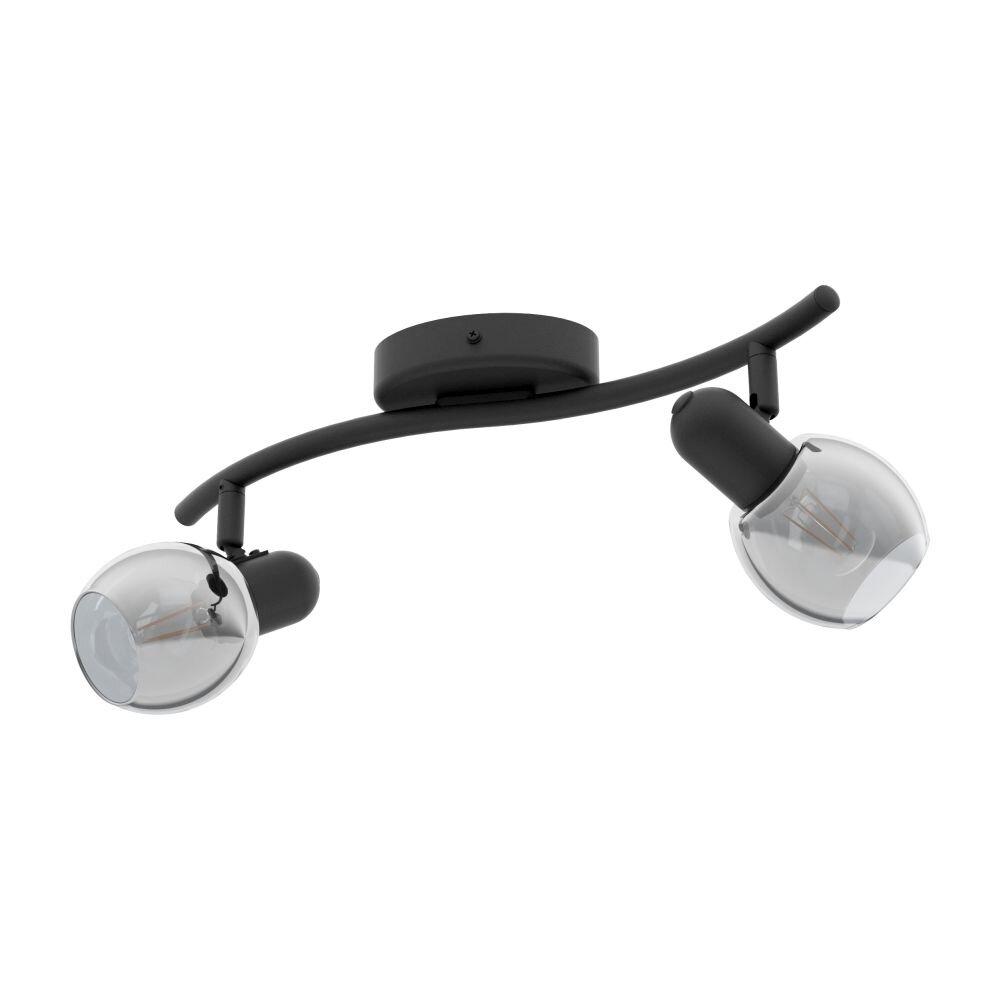 EGLO POLLICA Deckenspot Schwarz, 2-flammig main product photo