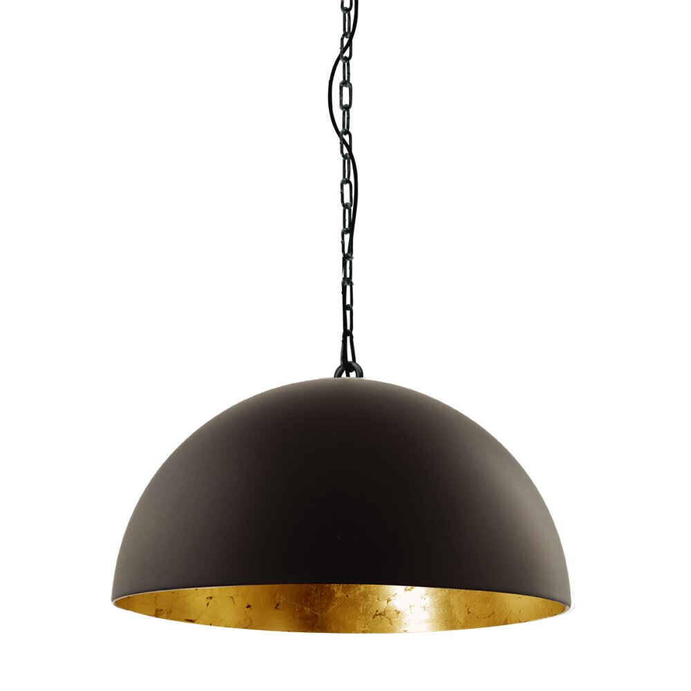 Steinhauer Semicirkel Pendelleuchte Schwarz, 1-flammig main product photo