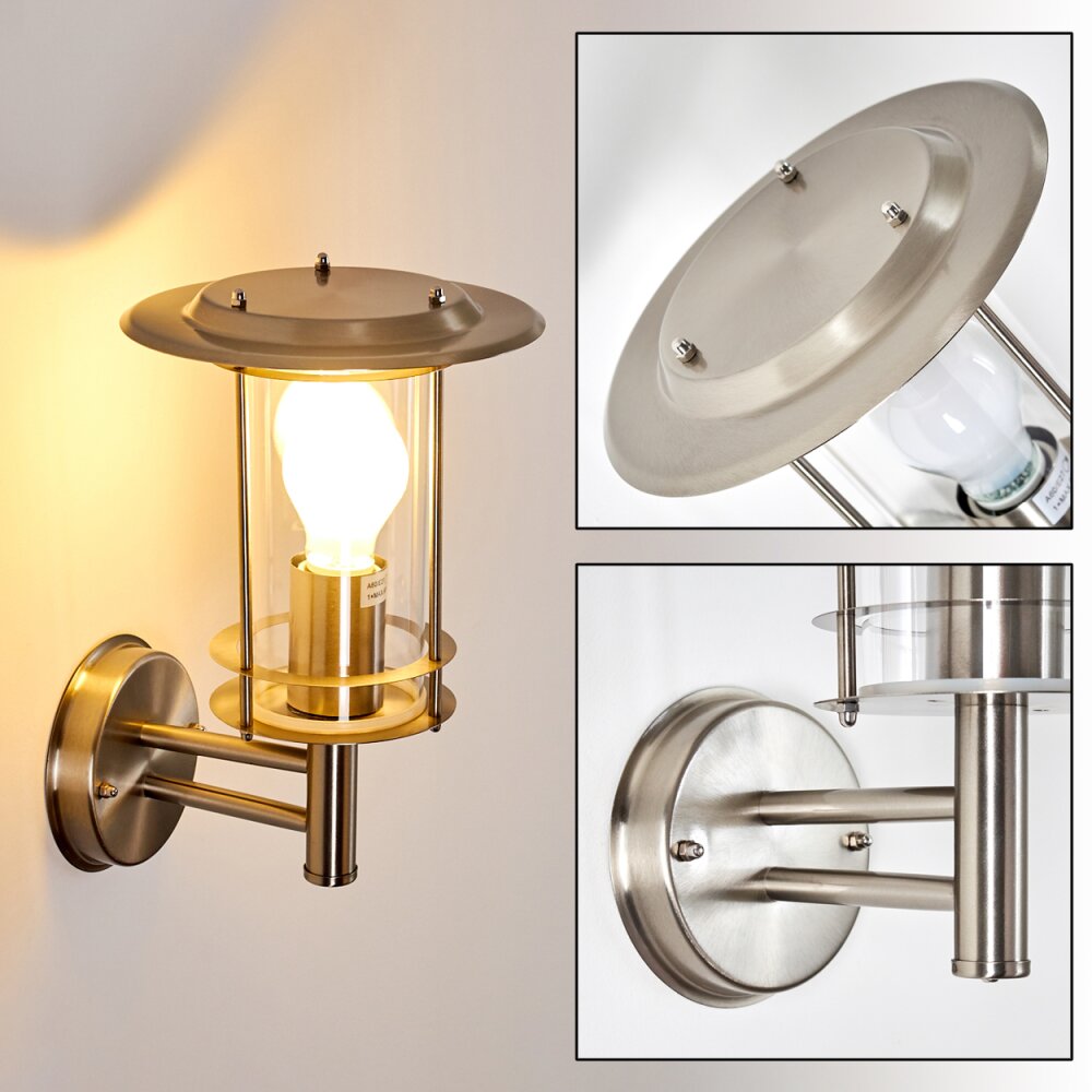 Mulo Außenwandleuchte Edelstahl, 1-flammig main product photo