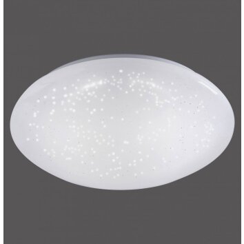 Leuchten Direkt SKYLER Deckenleuchte LED Weiß, 1-flammig