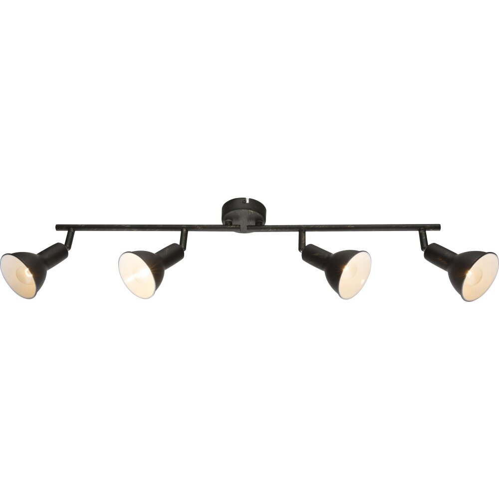 Globo NAMUS Deckenstrahler Schwarz, 4-flammig main product photo