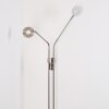 Gulkana Stehleuchte LED Nickel-Matt, 2-flammig