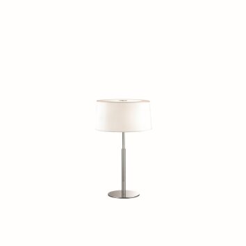 Ideal Lux HILTON Tischleuchte Weiß, 2-flammig