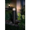 Philips Hue Ambiance White Lucca Wegeleuchte LED Anthrazit, 1-flammig
