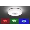 Leuchten Direkt PELVO Deckenleuchte LED Weiß, 1-flammig, Fernbedienung, Farbwechsler
