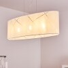 Corfu Pendelleuchte Silber, 3-flammig