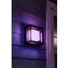 Philips Hue Ambiance White & Color Econic Wandleuchte LED Schwarz, 1-flammig, Farbwechsler