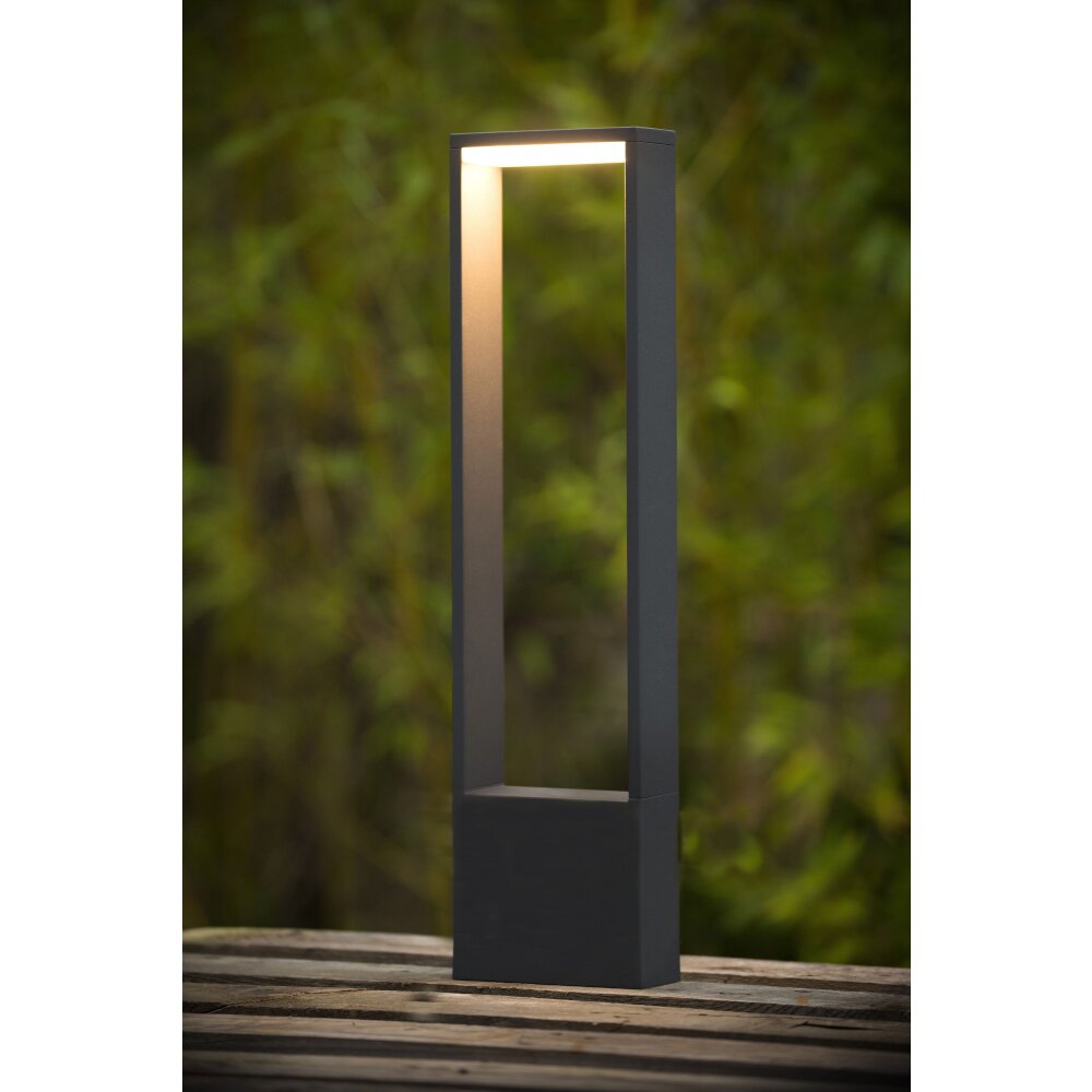 Lucide GOA Pollerleuchte LED Anthrazit, 1-flammig main product photo