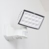 Loit Aussenwandleuchte LED Weiß, 1-flammig, Bewegungsmelder