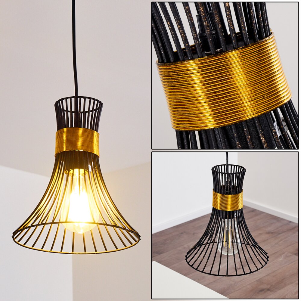 Ayen Hängeleuchte Schwarz, 1-flammig main product photo