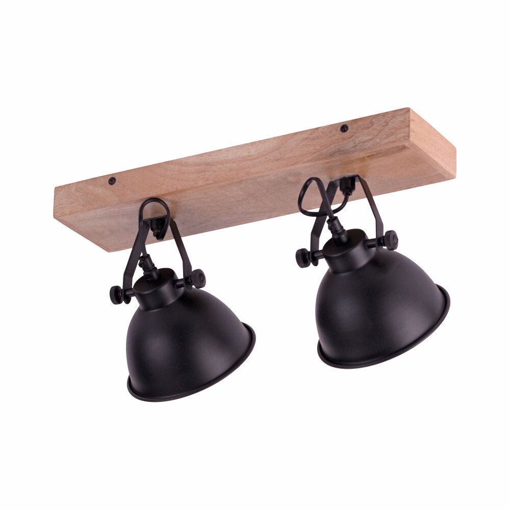 Leuchten Direkt Samia Spotbalken Schwarz, 2-flammig main product photo
