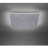 Paul Neuhaus Q-NIGHTSKY Deckenleuchte LED Aluminium, 1-flammig, Fernbedienung