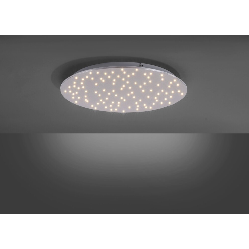 Leuchten Direkt SPARKLE Deckenleuchte LED Nickel-Matt 14673-55