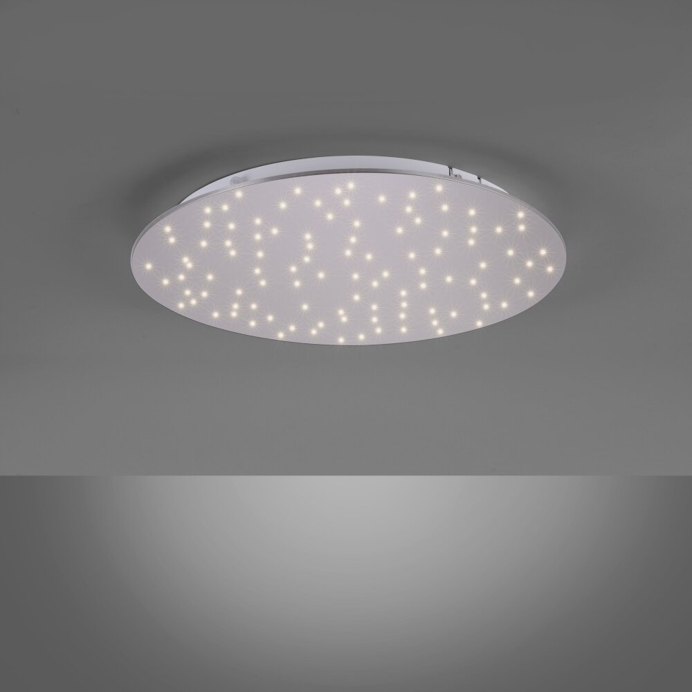 Leuchten Direkt SPARKLE Deckenleuchte LED 14673-55 Nickel-Matt