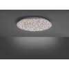 Leuchten Direkt SPARKLE Deckenleuchte LED Nickel-Matt, 1-flammig, Fernbedienung