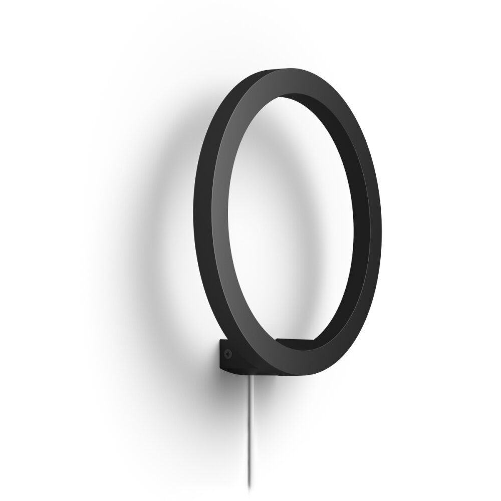 Philips Hue Ambiance White & Color Sana Wandleuchte LED Schwarz, 1-flammig, Farbwechsler main product photo
