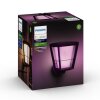 Philips Hue Ambiance White & Color Econic Wandleuchte LED Schwarz, 1-flammig, Farbwechsler