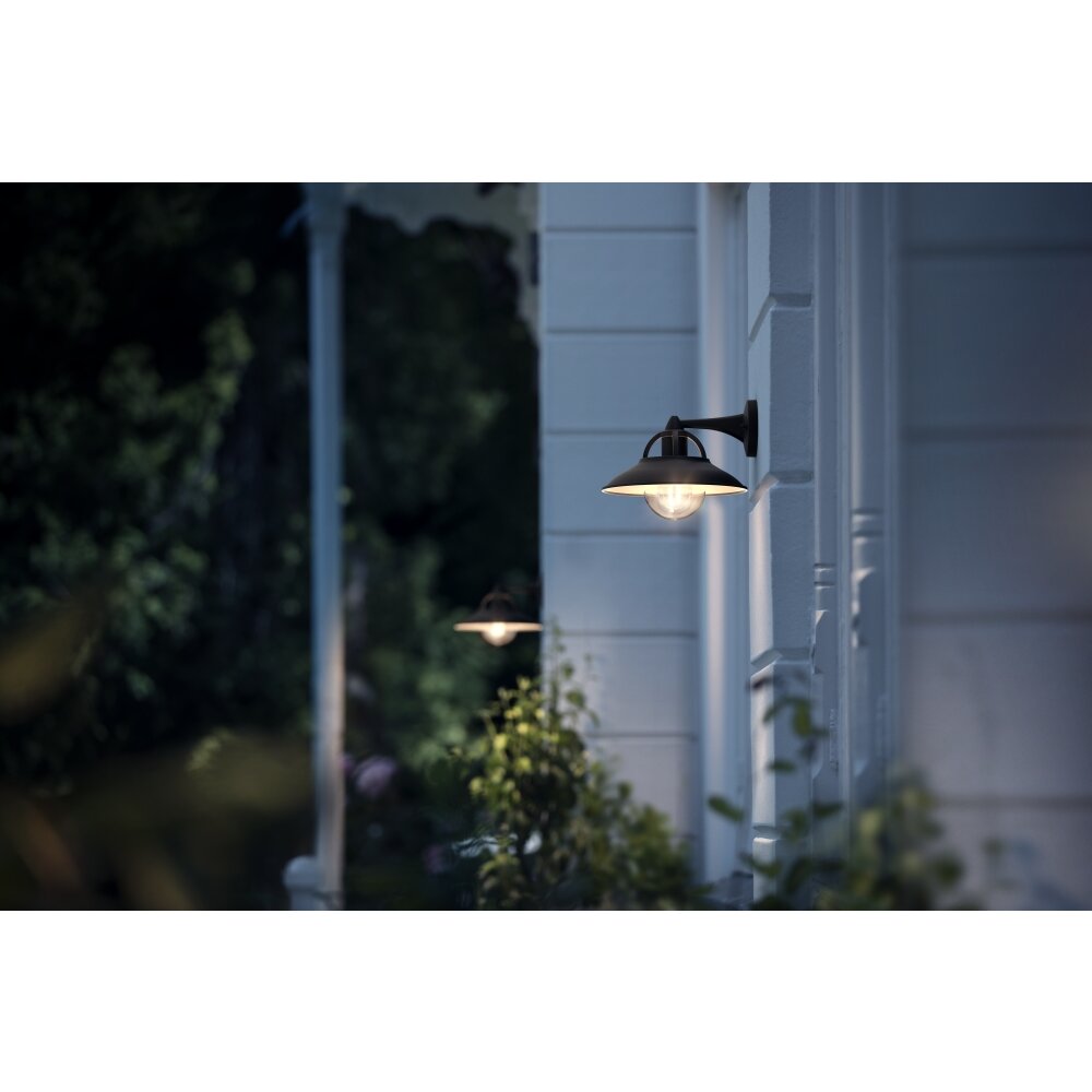 Philips Cormorant Außenwandleuchte Schwarz, 1-flammig main product photo