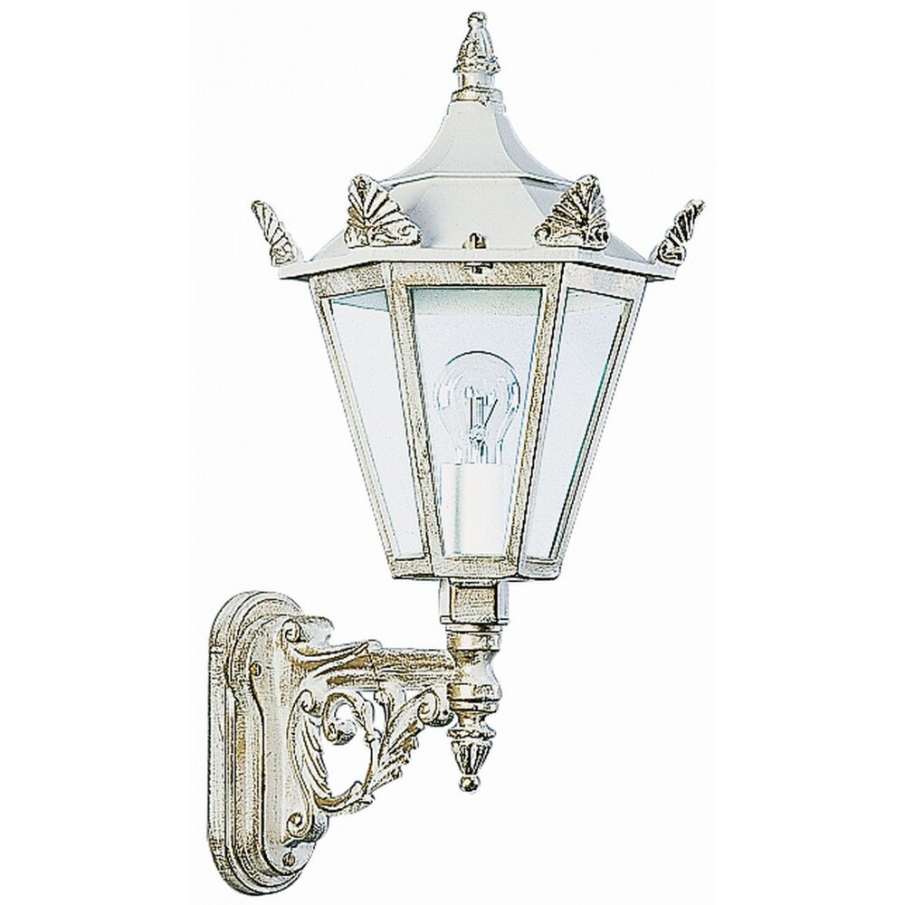 Albert Leuchten 1806 Außenwandleuchte Gold, Weiß, 1-flammig main product photo