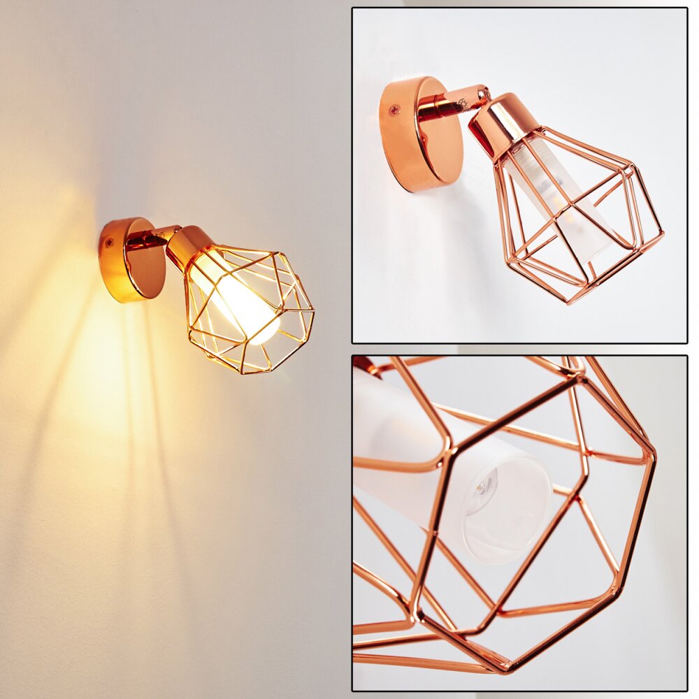 Ferrand Wandleuchte LED Kupferfarben, 1-flammig main product photo