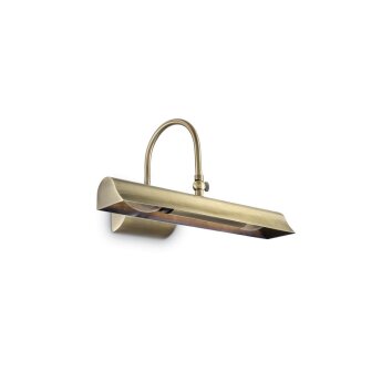 Ideal Lux RETRO  Wandleuchte Brüniert, 2-flammig
