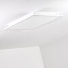 Salmi Deckenpanel LED Weiß, 1-flammig, Fernbedienung, Farbwechsler