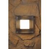 Konstsmide SANREMO Außenwandleuchte LED Edelstahl, Transparent, Klar, 9-flammig