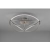 Trio Leuchten Charivari Deckenleuchte LED Nickel-Matt, 1-flammig