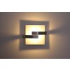 Elesi Luce Wandleuchte LED Silber, 1-flammig