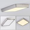 Broglen Deckenpanel LED Nickel-Matt, 1-flammig