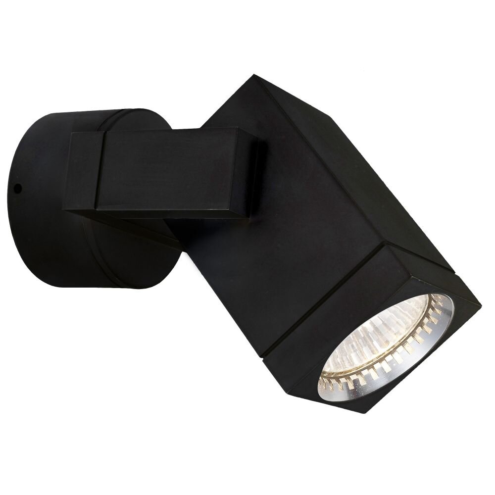 KS Verlichting Cubic Wandleuchte Schwarz, 1-flammig main product photo